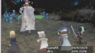 Lets Play Final Fantasy III DS part 62 boss time again [upl. by Walburga]