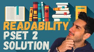 PROBLEM SET 2 READABILITY  SOLUTION CS50 [upl. by Lidda]