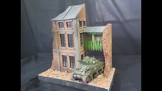 Lets make a factory diorama 135 scale scratch build modelling [upl. by Ettenahs960]