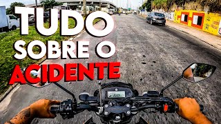 MOTOVLOG  EU NÃO QUERIA FAZER ESSE VÍDEO POR CAUSA DO ACIDENTE ME DESCULPEM [upl. by Ibrab416]