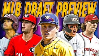 2024 MLB Draft Preview [upl. by Eberto]