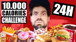 JE MANGE 10 000 CALORIES PENDANT 24H   HUBY [upl. by Ydassac]