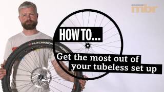 How to setup and maintain your tubeless MTB tyres  MBR [upl. by Nuhsed116]