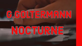 G Goltermann Nocturne Op 43 No3  Piano Accompaniment with Cello Part  3 Different Tempi [upl. by Soirtemed]