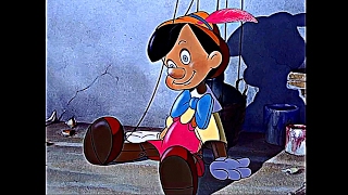 PINOCCHIO 1940 Scene quotAm I a real boyquot [upl. by Dihahs528]