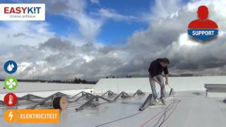 DIY Zelf je zonnepanelen plaatsen OostWest met Easykit [upl. by Snevets]