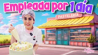 FUÍ EMPLEADA DE UNA PASTELERÍA POR 1 DÍA  MIS PASTELITOS [upl. by Wendel]