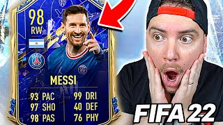 HO TROVATO MESSI TOTY nel DRAFT é IL PIù FORTE DEL GIOCO  FIFA 22 TOTY [upl. by Elbring916]