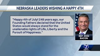 Nebraska leaders offer warm wishes as the nation celebrates Independence Day [upl. by Antonino]