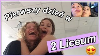 PIERWSZY dzień SZKOŁY Vlog [upl. by Harlow]