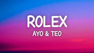 Ayo amp Teo  Rolex Lyrics [upl. by Mail]