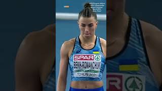 Womens Long Jump Final Torun 2021 👍 Maryna Bekh Romanchuk shorts [upl. by Lait]