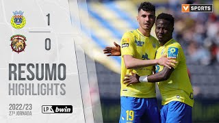 Highlights  Resumo FC Arouca 10 Marítimo Liga 2223 27 [upl. by Samp641]