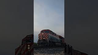 CN 3115 leads Potash train [upl. by Eniawtna]