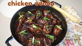 CHICKEN ADOBO  Easy Filipino Chicken Adobo Inspired Recipe [upl. by Nylirehc]