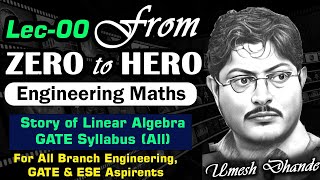 L0 Engineering Mathematics  From ZERO to HERO  UD Sir gateacademy gate2025 esepreparation [upl. by Cleave]