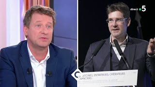 Yannick Jadot  la bataille des écolos   C à Vous  25032019 [upl. by Capon]