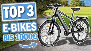 Diese EBIKES UNTER 1000€ sind die Besten [upl. by Legnaros345]