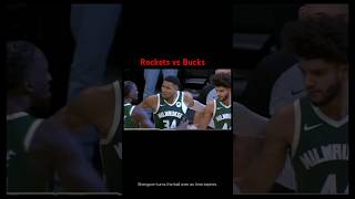 Rockets vs Bucks [upl. by Ameehs]