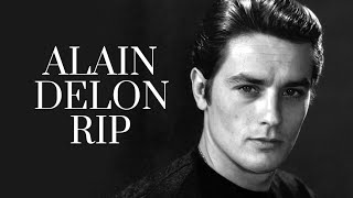 Alain Delon Smoldering French Film Star Dies at 88 [upl. by Malkah]