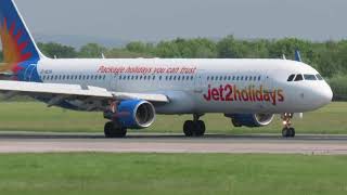 JET2 HOLIDAYS FLIGHT LANDING [upl. by Ger664]