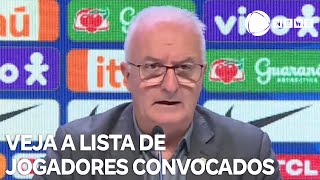 Veja a lista de jogadores convocados por Dorival Júnior para as Eliminatórias da Copa [upl. by Kirkpatrick]