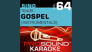 Because He Lives Karaoke Instrumental Track In the Style of Gospel [upl. by Dowzall]