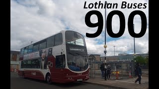 Lothian Buses 900  Service 3 [upl. by Meggi]