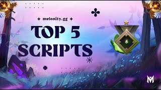 Топ 5 скриптов которые помогут выйти с рекрута  Melonity Dota 2 [upl. by Rurik209]