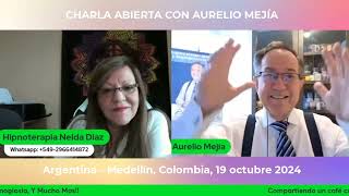 6215 Charla abierta con Aurelio Mejía entrevista Nelda Díaz 19 octubre 2024 [upl. by Roxane325]