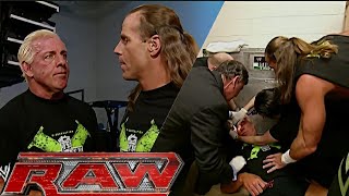 Shawn Michaels amp Ric Flair Backstage Segments RAW Jan 152007 [upl. by Johann]