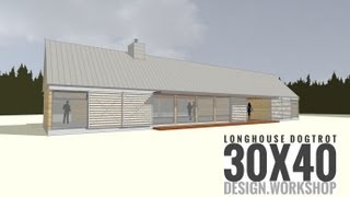 Longhouse Dogtrot Design [upl. by Huey]