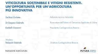 Viticoltura sostenibile e vitigni resistenti Un’opportunità per un’agricoltura più innovativa [upl. by Martelli704]