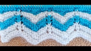 ZigZag Knitting Pattern [upl. by Grubman778]