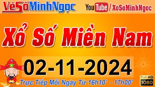 XSMN Minh Ngọc  Trực tiếp Xổ Số Miền Nam  KQXS Miền Nam ngày 02112024 KQXS Hôm Nay XSTT XSKT [upl. by Filler840]