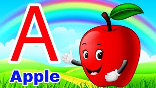 A for Apple B for Ball  English Alphabet  Abc Rhymes  Abcd song  Abcdefghijklmnopqrstuvwxyz [upl. by Fesuoy]