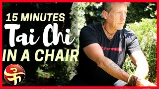 Seated Tai Chi Exercises For Seniors  Easy to Follow [upl. by Ainex]