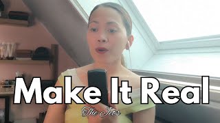 Make It Real  The Jets With Lyrics  Shiela Piet [upl. by Tait725]