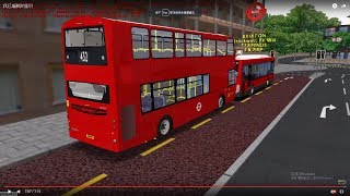 omsi 2 tour 1130 London bus 432 partial Anerley Stn  Brixton only from Morval Road [upl. by Llewon782]