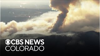 Alexander Mountain Fire continues to burn estimated at nearly 1000 acres Tuesday [upl. by Tower]