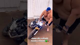 Honda e Honda 🔥essa moto é boa grau shortes xracing motovlog XracingVideos inscrevase [upl. by Hillier]