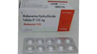 Mebastar 135 Tablets Mebeverine Hydrochloride Tablets IP 135 mg [upl. by Dusa]