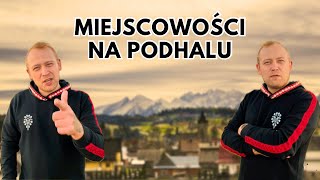 Miejscowości na Podhalu [upl. by Bobette521]