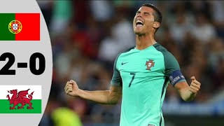 Portugal vs Wales 20 Euro Cup2016 Excellent Higlights and goals HD [upl. by Assyla]