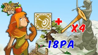 Un Cra en 18 PA avec le Tabi nouvelle monture 1PA  PVP Dofus Retro [upl. by Nnayhs]