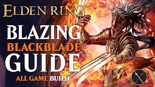 Elden Ring Claws Build  How to Build a Blazing Blackblade Guide All Game Build [upl. by Blakelee]