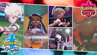 ALL Champion Cup Finals Battles Exclusives Included  Pokemon Sword AND Shield Battle Compilation [upl. by Eatnhoj]