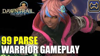 Arcadion M1 Normal  Black Cat  99 Parse  War PoV  152607 DPS  FFXIV Dawntrail [upl. by Shamma]