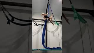 Figurehead Aerial Silks Trick [upl. by Edmunda]