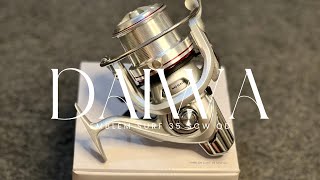 Daiwa Emblem 35 SCW QD Presentation Foris FISHERMAN [upl. by Akiehsat]